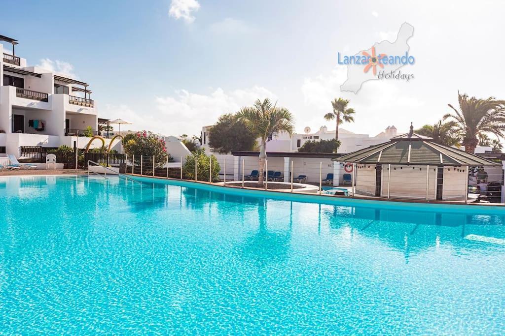 Casa Patty, Piscinas Climatizadas, Primera Linea Costa Teguise Exterior foto