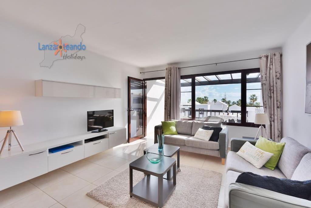 Casa Patty, Piscinas Climatizadas, Primera Linea Costa Teguise Exterior foto