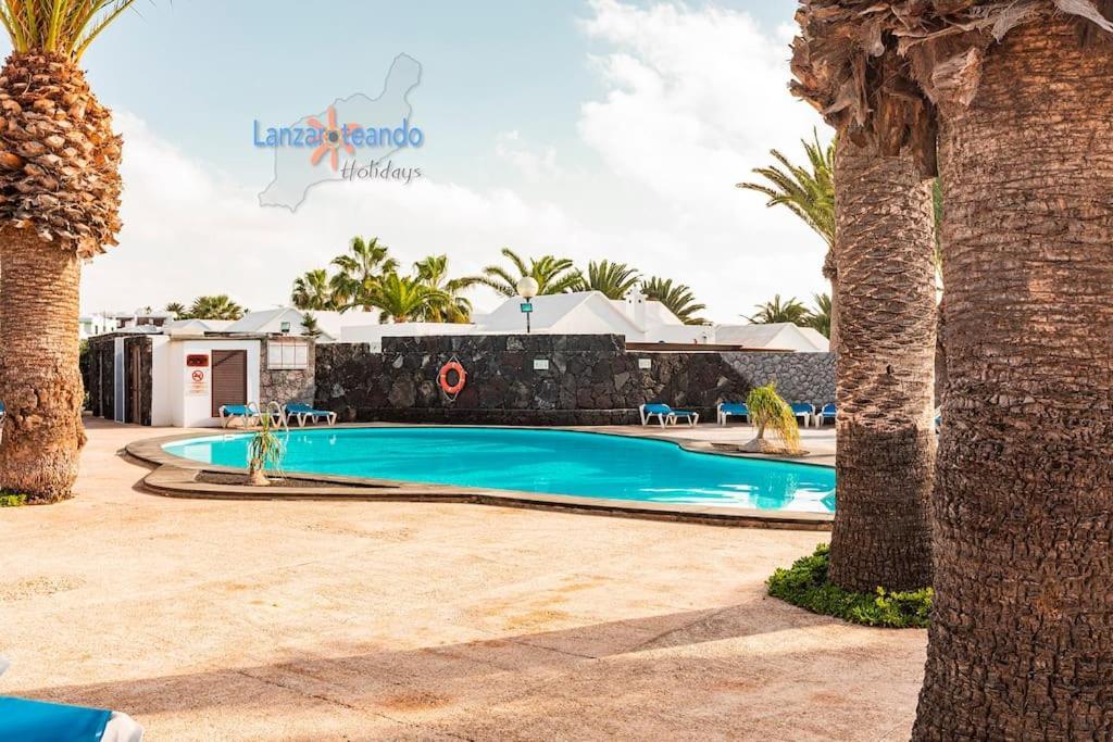 Casa Patty, Piscinas Climatizadas, Primera Linea Costa Teguise Exterior foto