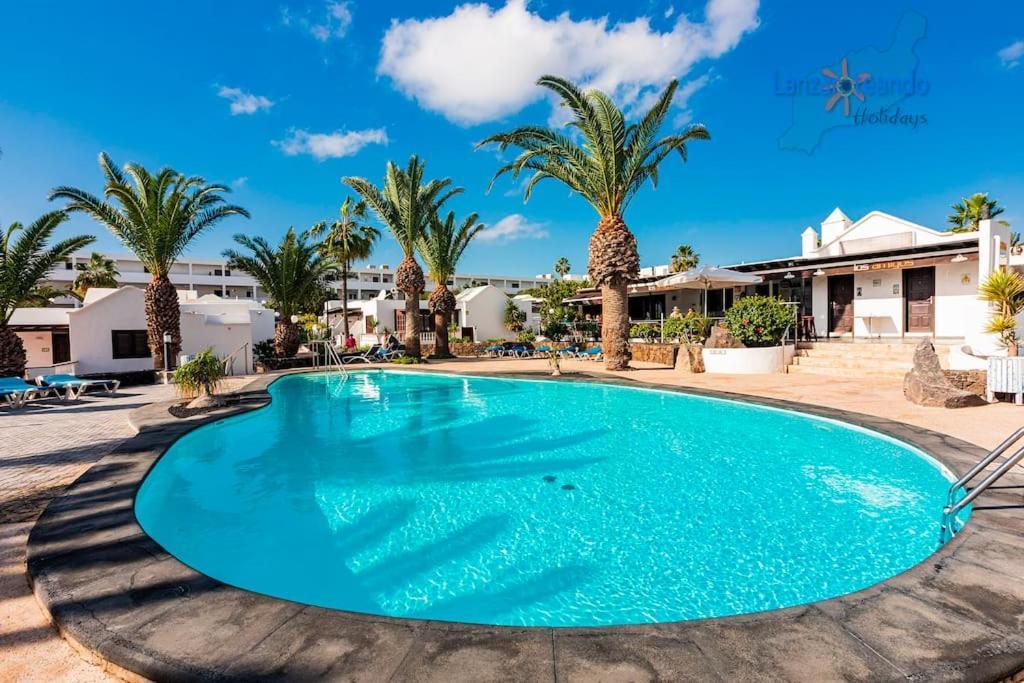 Casa Patty, Piscinas Climatizadas, Primera Linea Costa Teguise Exterior foto
