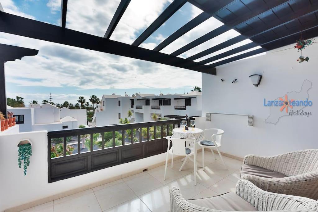 Casa Patty, Piscinas Climatizadas, Primera Linea Costa Teguise Exterior foto