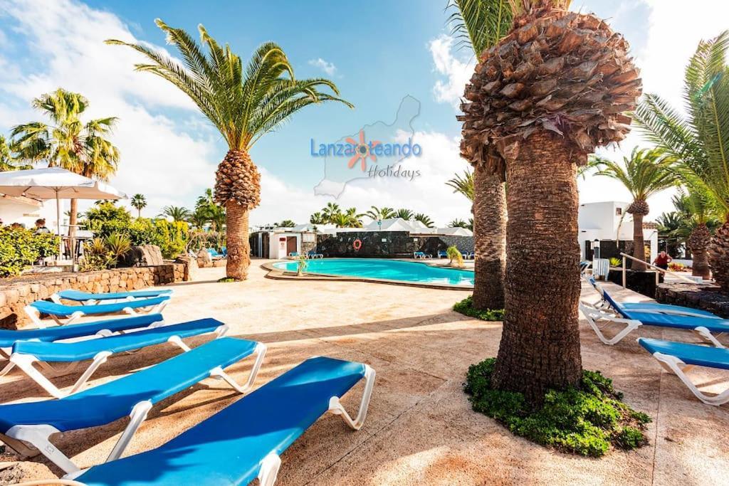 Casa Patty, Piscinas Climatizadas, Primera Linea Costa Teguise Exterior foto