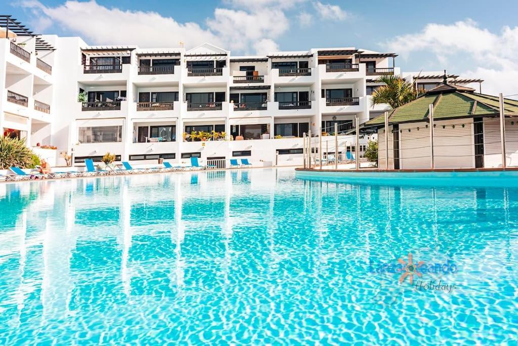 Casa Patty, Piscinas Climatizadas, Primera Linea Costa Teguise Exterior foto